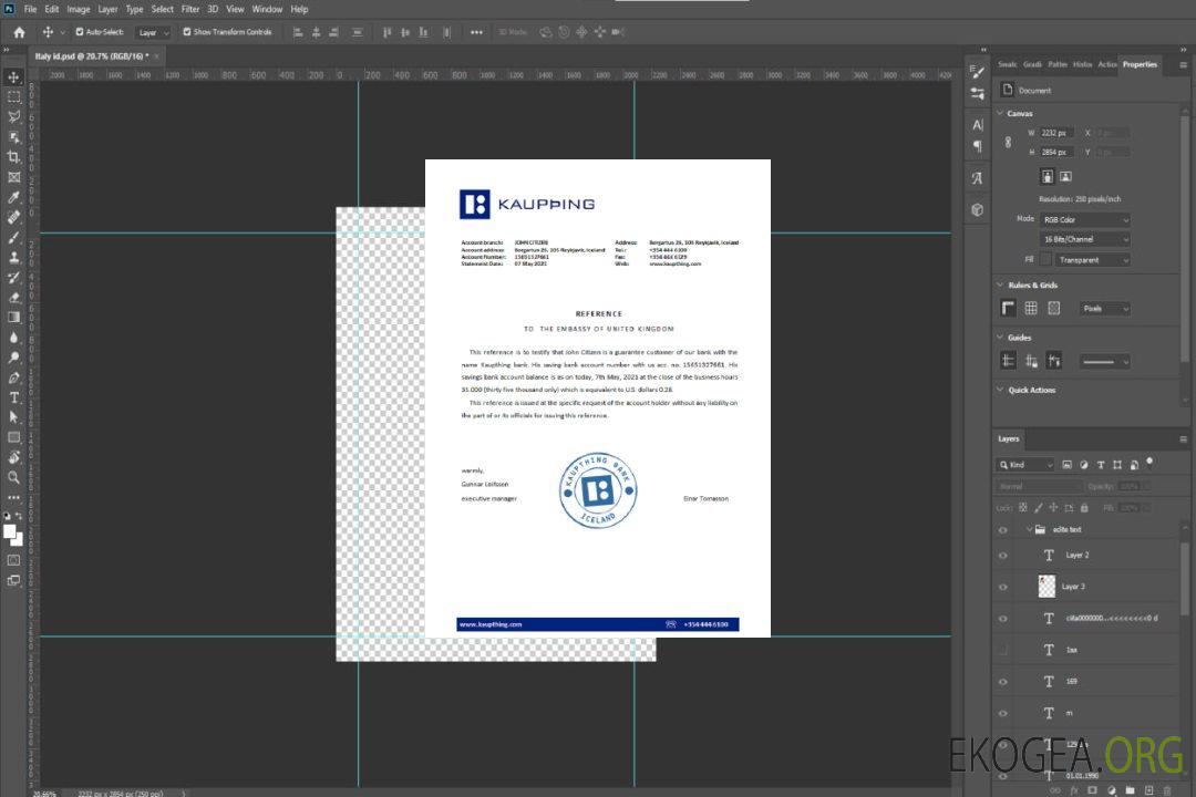 Islande , Kaupthing , reference template Islande , Kaupthing , reference template